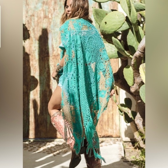 Jupe Longue Vintage Spell & The Gypsy 'Rhiannon' Crème - Taille S, Dentelle, Style Boho - Occasion Parfait état